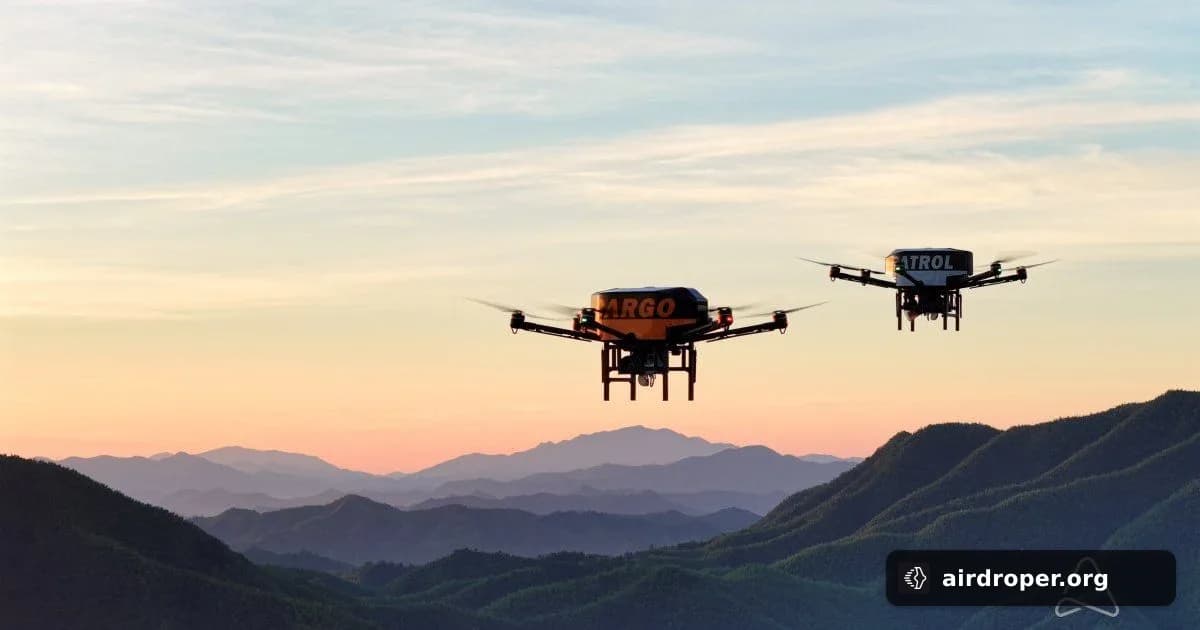 A2Z Unveils Delivery Drone With Dual Batteries