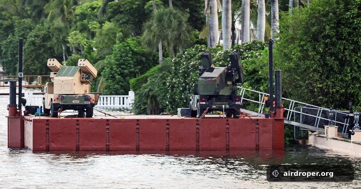 Оборону Mar-a-Lago посилили системами Avenger