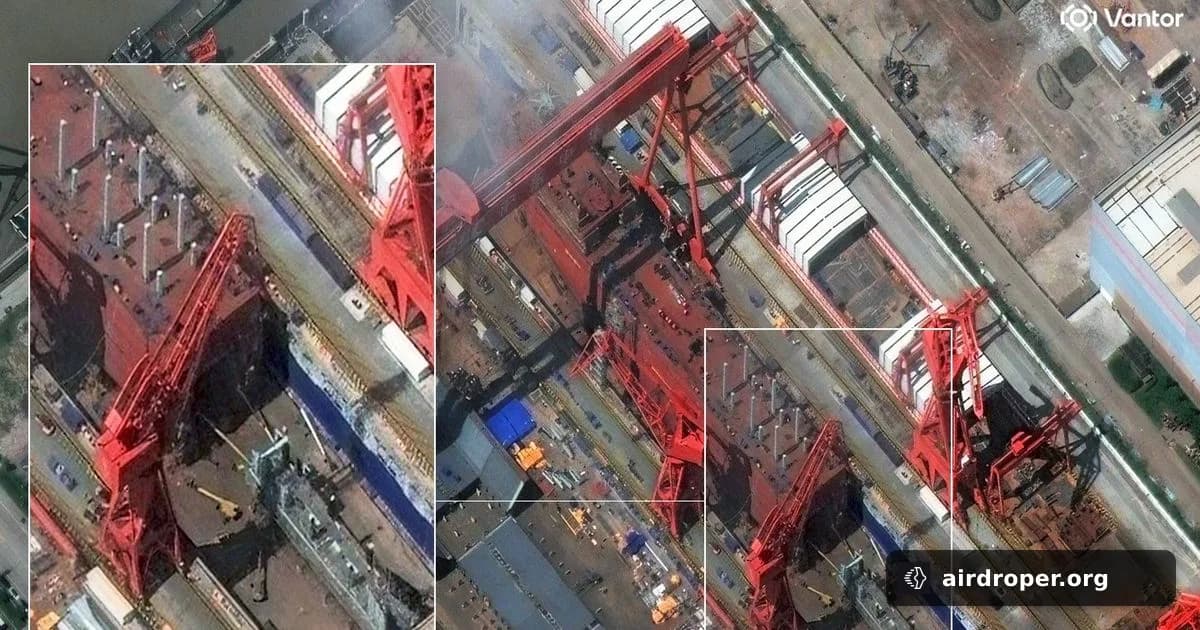 China Appears to Be Building a Drone-Sub Carrier