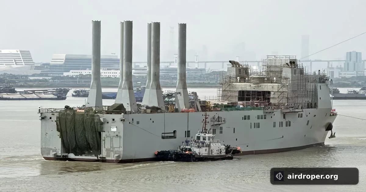 China Unveils Its Second Drone Submarine Mothership