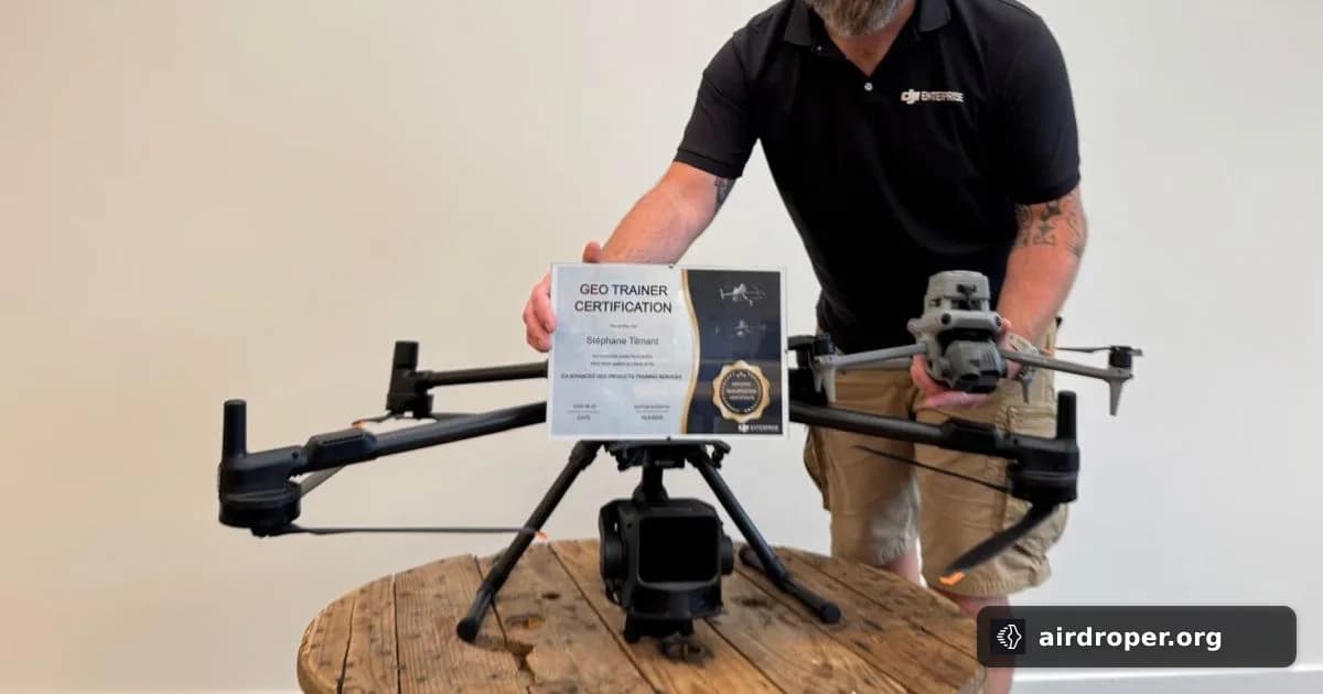 DJI brings mapping drone training to Europe