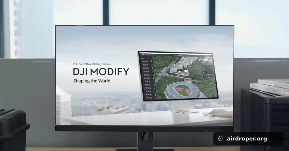 DJI Modify 1.7.0: нові інструменти для 3D-моделей