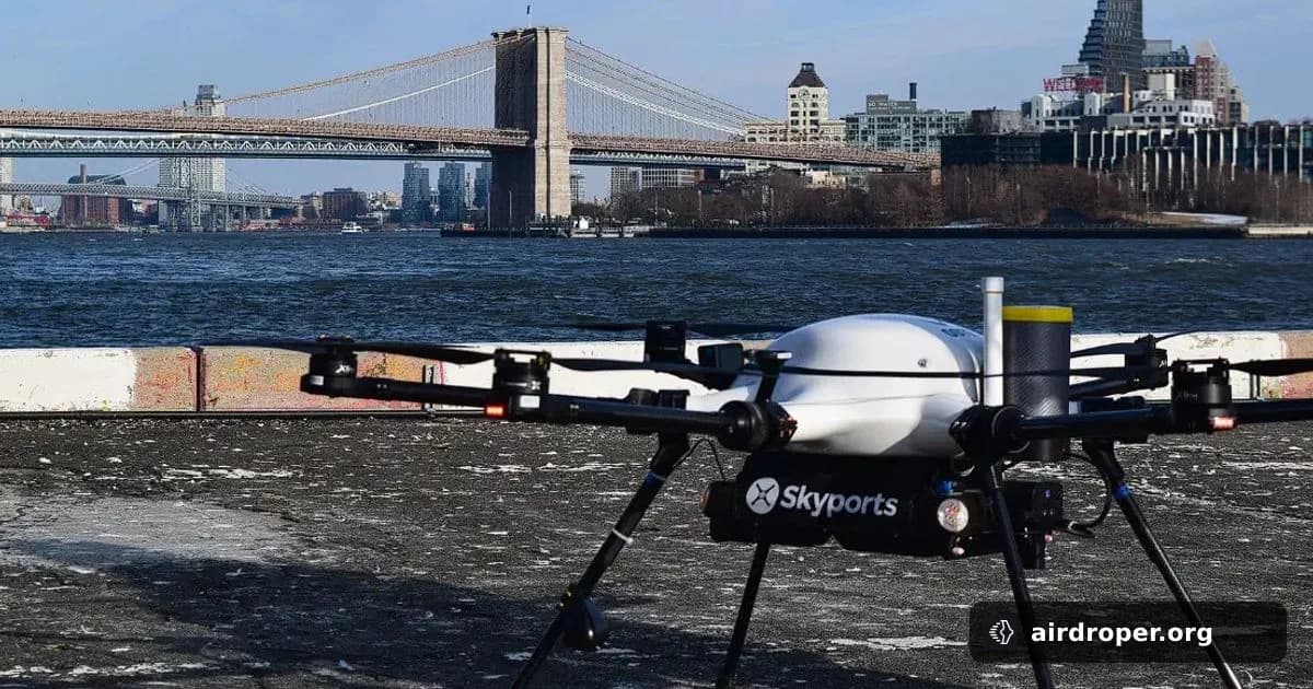 Над Іст-Рівером: як дрони можуть змінити логістику великих міст