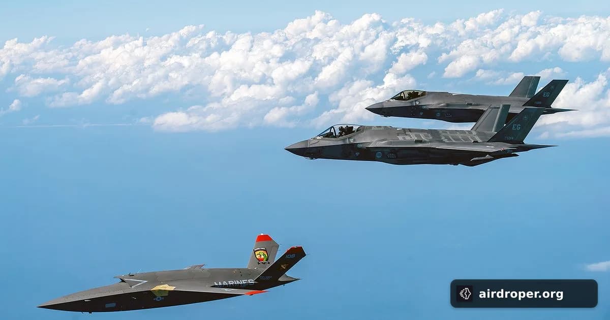 F-35 як диригент дронів: як КМП США готується до винищувача шостого покоління