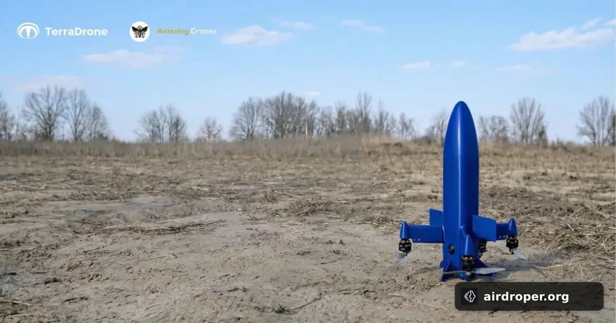 Terra A1 Interceptor Drone Goes Operational in Ukraine
