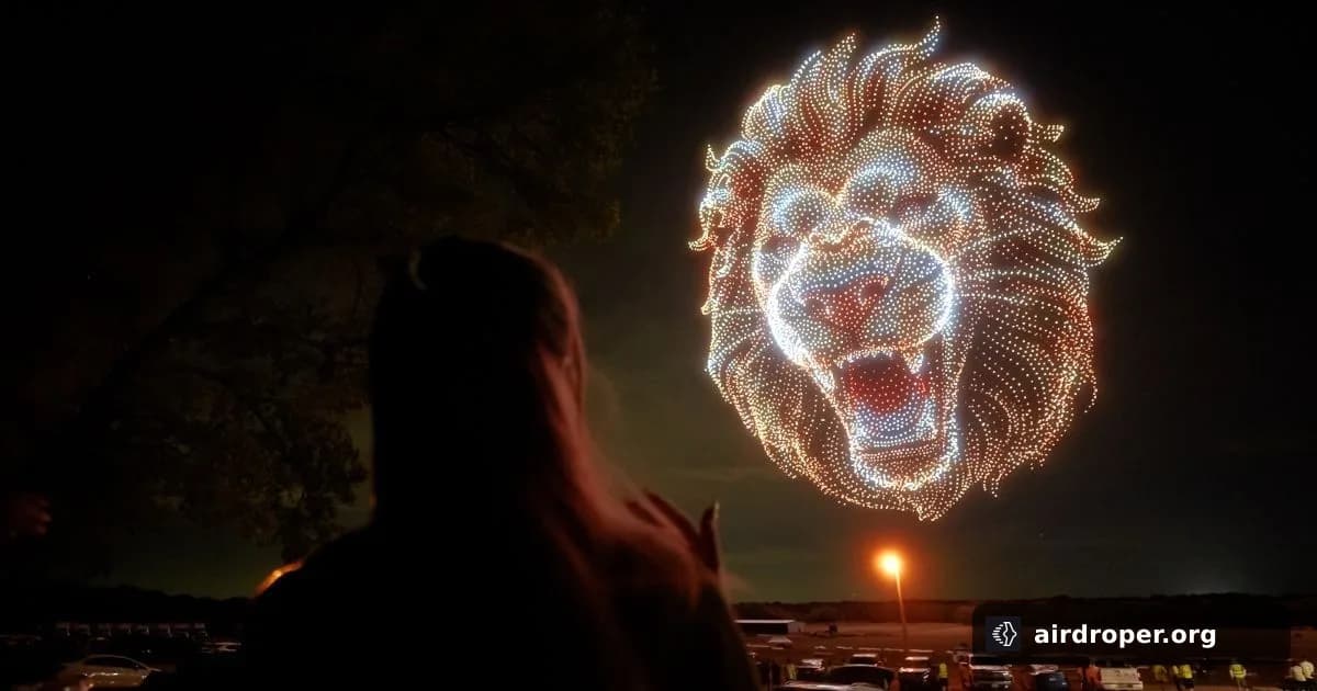11,000 Drones Turned Texas Skies Into a Record Show