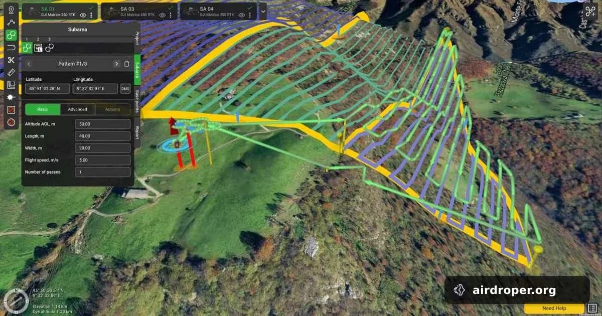 UgCS 6.3 Adds Terrain Following for LiDAR Surveys