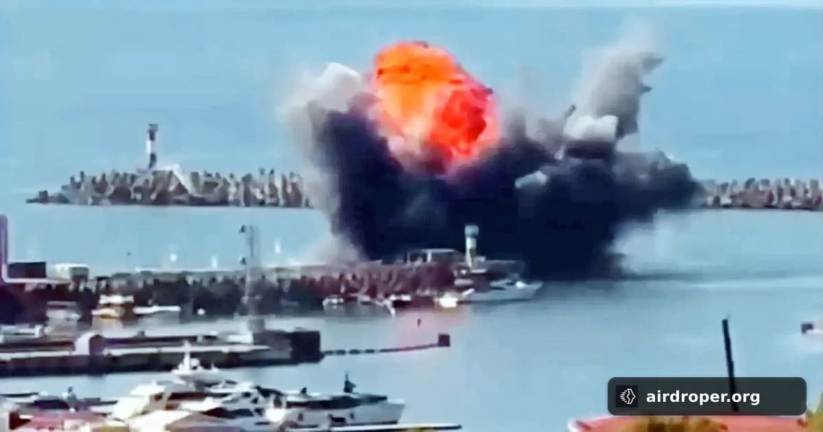 Ukrainian Sea Drones Hit Sochi For The First Time