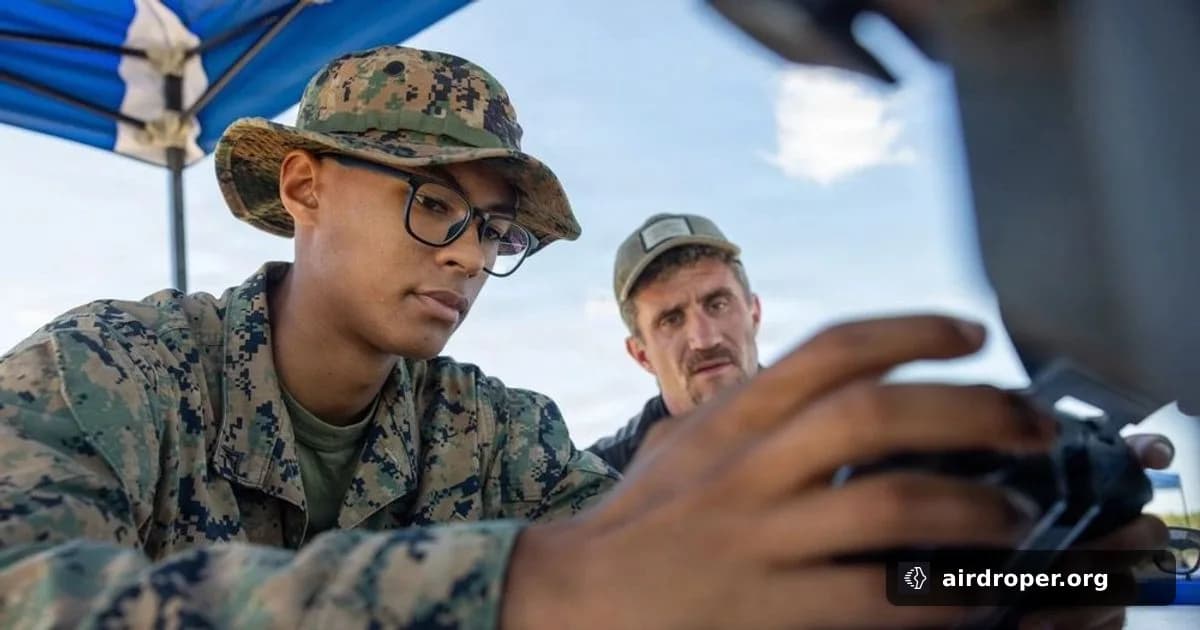 How the US Marine Corps Trains with Drones