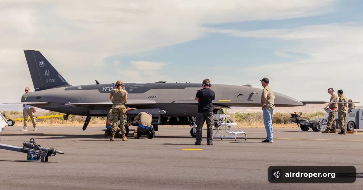 YFQ-44 Fury: Fighter Drone Completes Contested Operations Testing