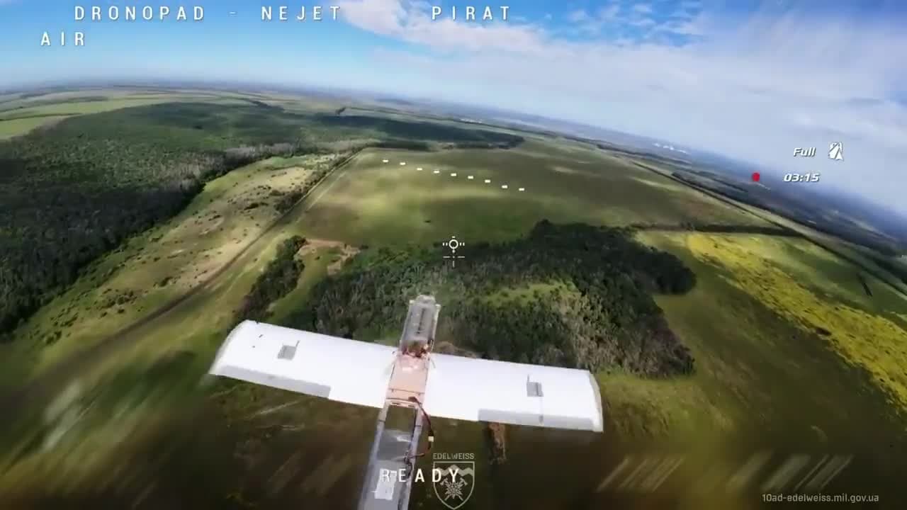 Compilation by the drone operators of the Ukrainian 10th Mountain Assault Brigade showing them attacking Russ...