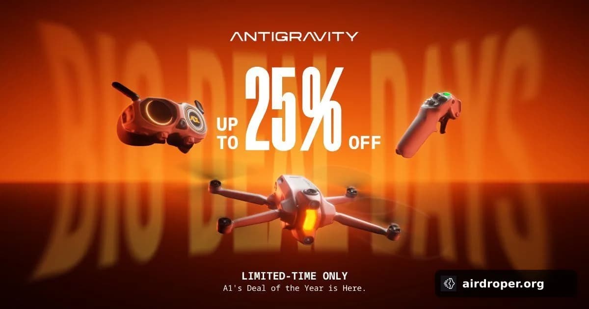 Antigravity A1 Gets Its Biggest Discount Yet