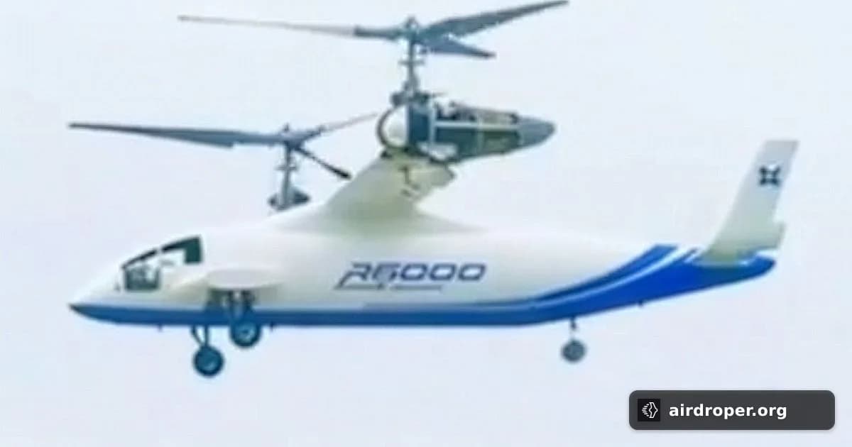 China’s R6000 Tiltrotor Drone Enters Flight Testing