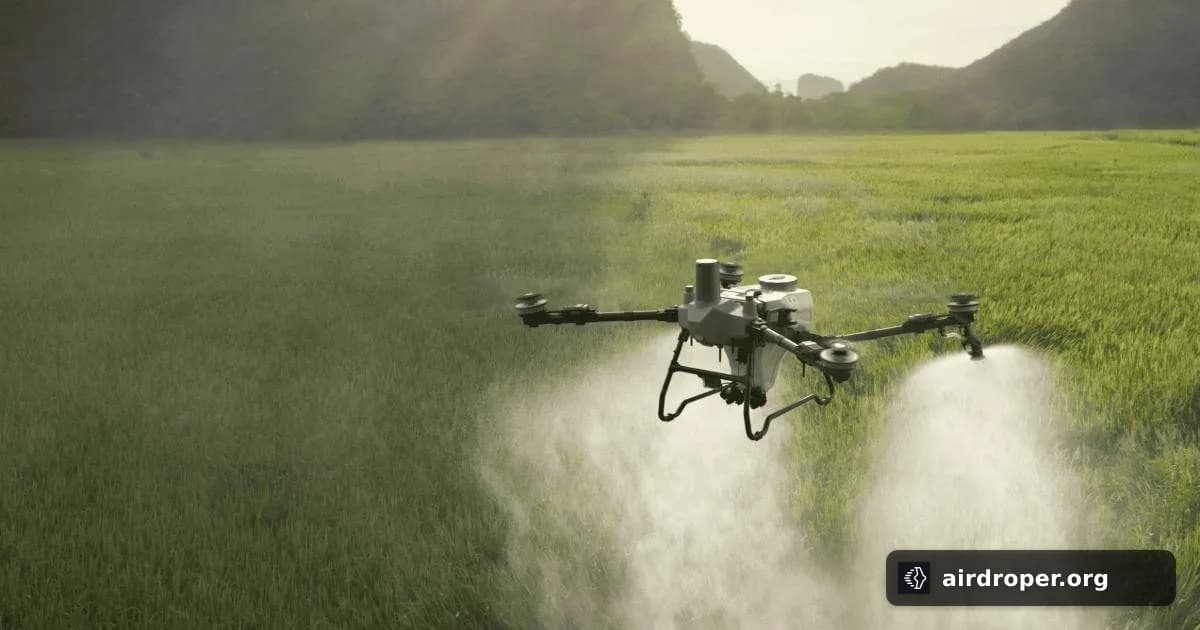 DJI представляє нові сільськогосподарські дрони Agras
