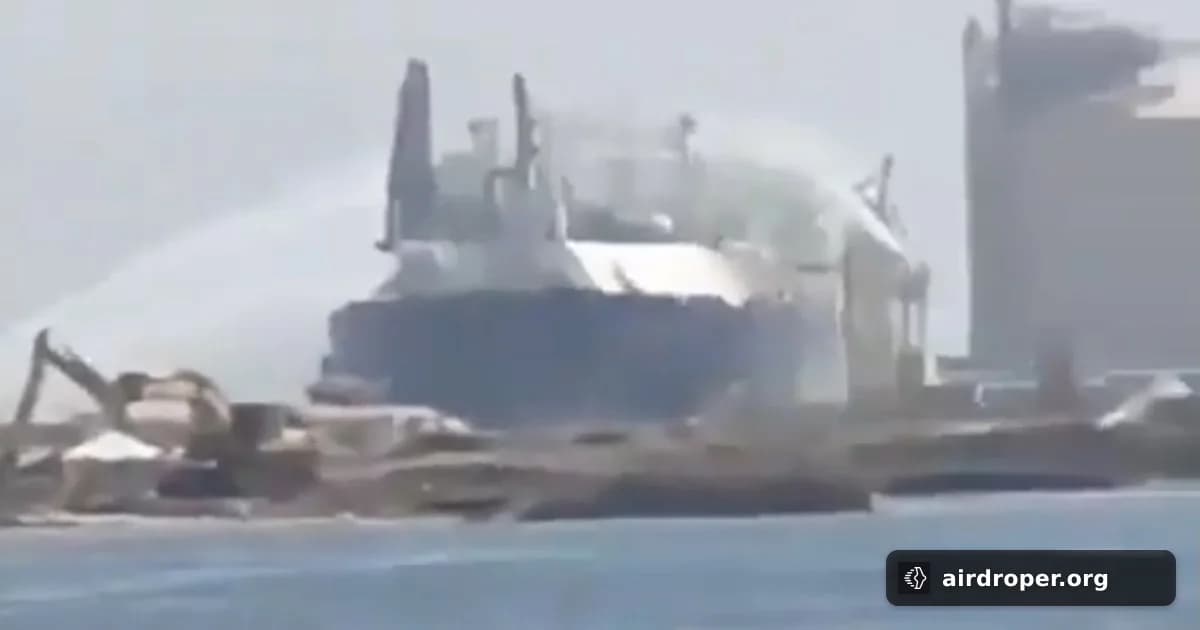 Drone Strike on Egyptian Port Raises Escalation Fears