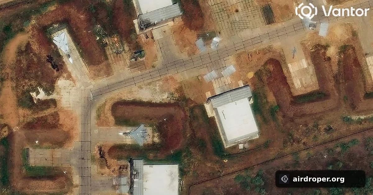 Drone Strikes Damage Shelters at Saki Air Base in Crimea