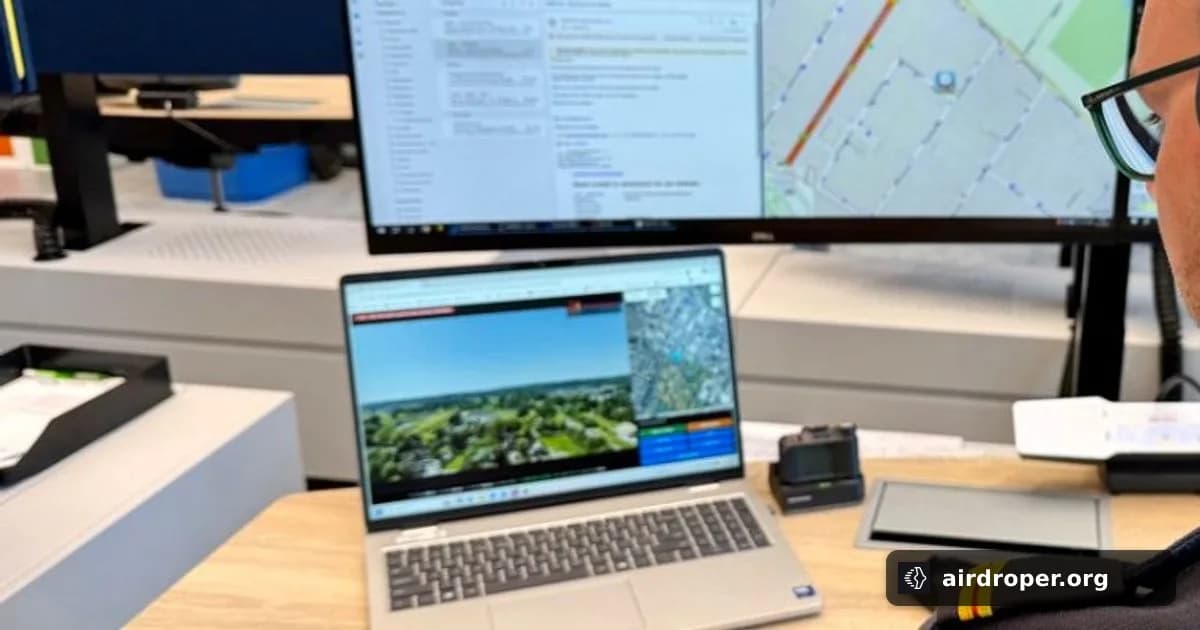 Dutch control room pilots drones for incidents