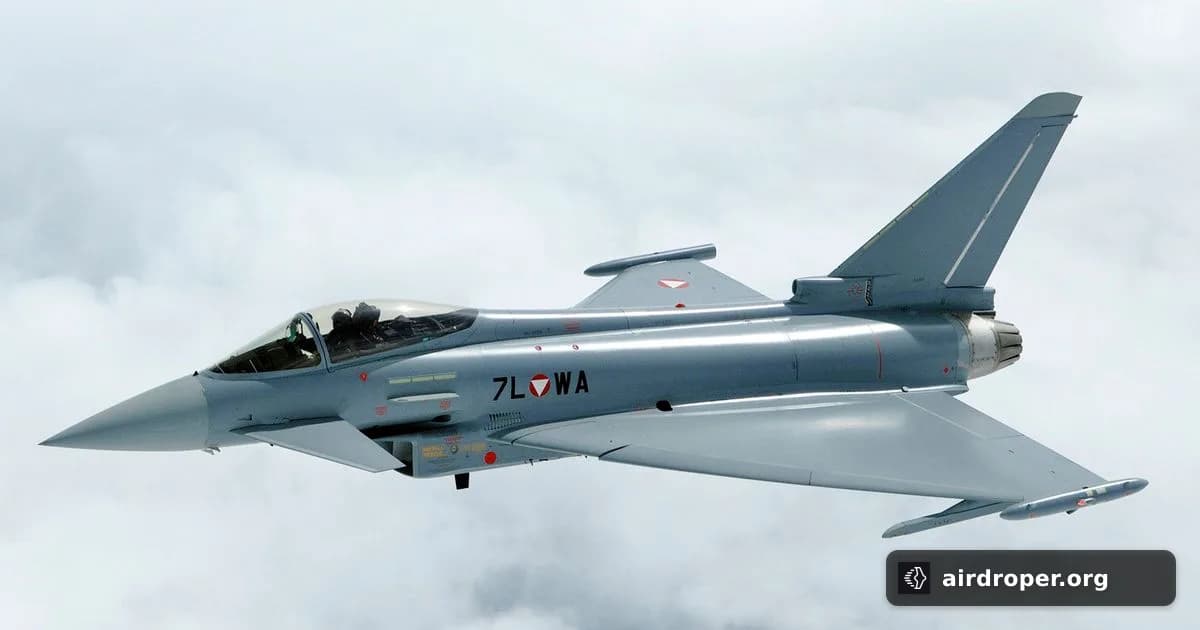 Eurofighter Typhoon Tests Laser-Guided Rockets Against Drone Threats