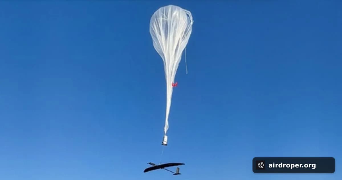 High-Altitude Balloons Become Drone Motherships