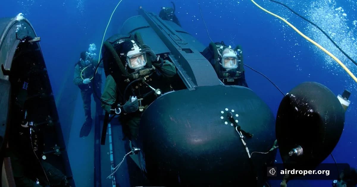 Navy Tests SEALs and Underwater Drone Teaming