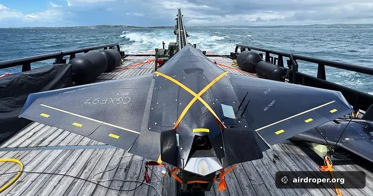 Royal Navy Tests Sea Launch of Nyan Kamikaze Drone