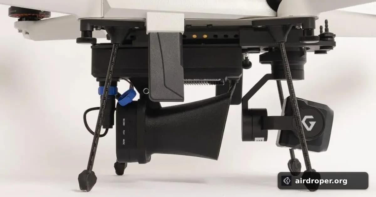 New UAV Loudspeaker Expands Airborne Operations