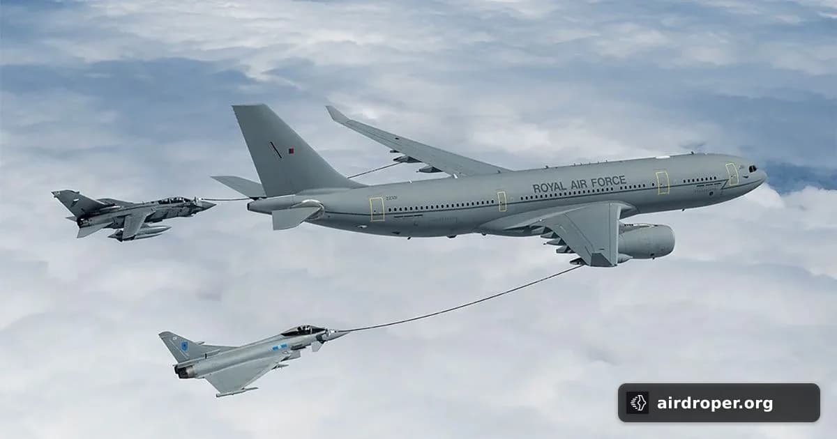 U.K. Deploys Voyager Tanker to Support Saudi Air Defenses