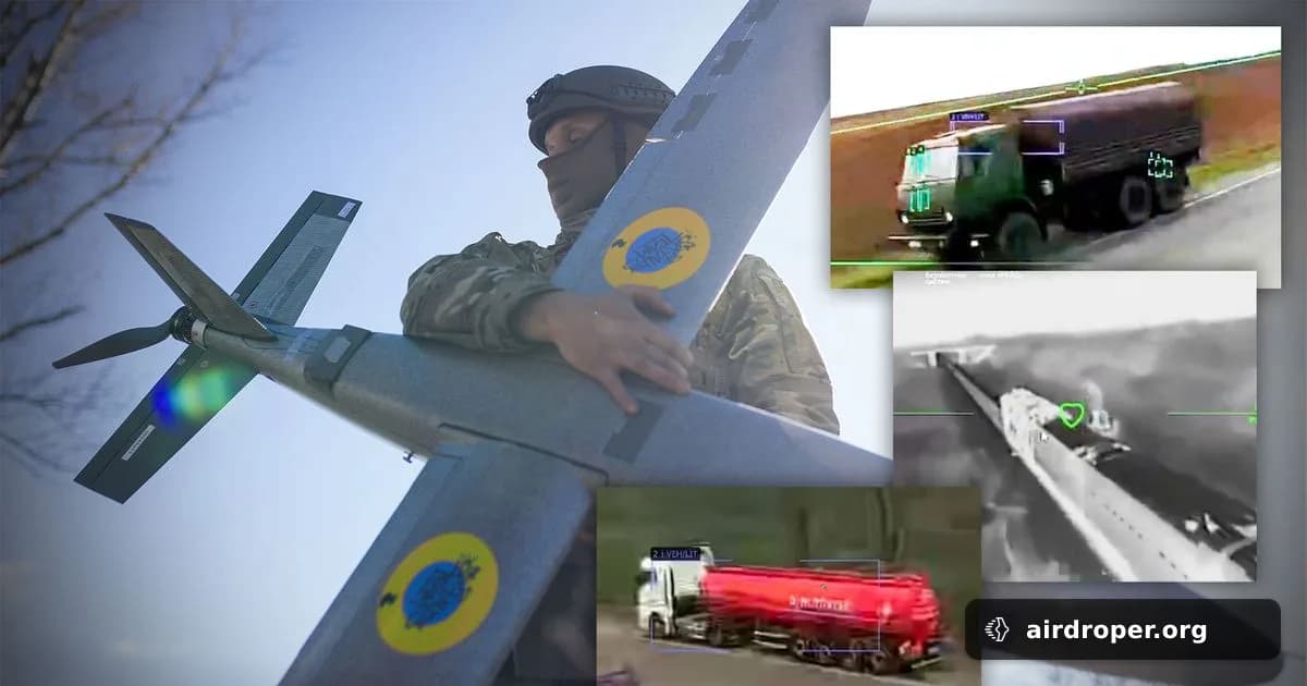 How Ukraine’s AI Drones Hit Russian Logistics
