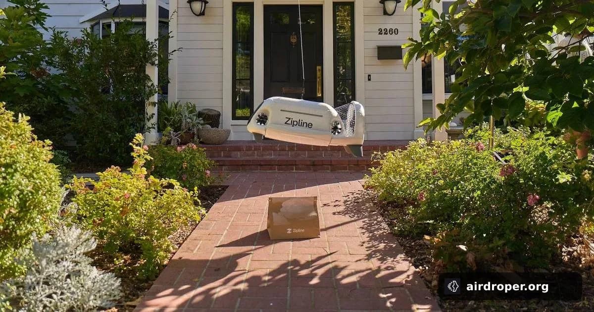 Zipline Expands US Drone Delivery Push